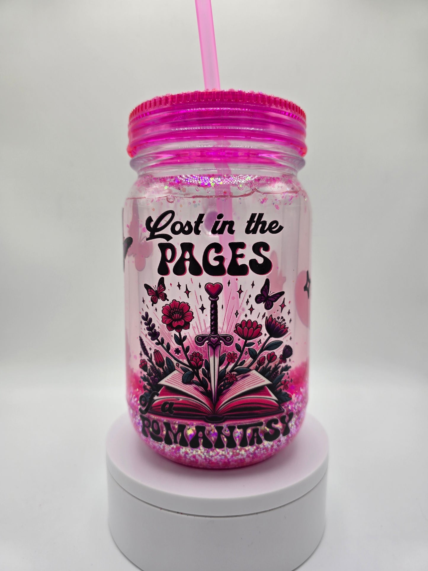 20oz Plastic Snow globe