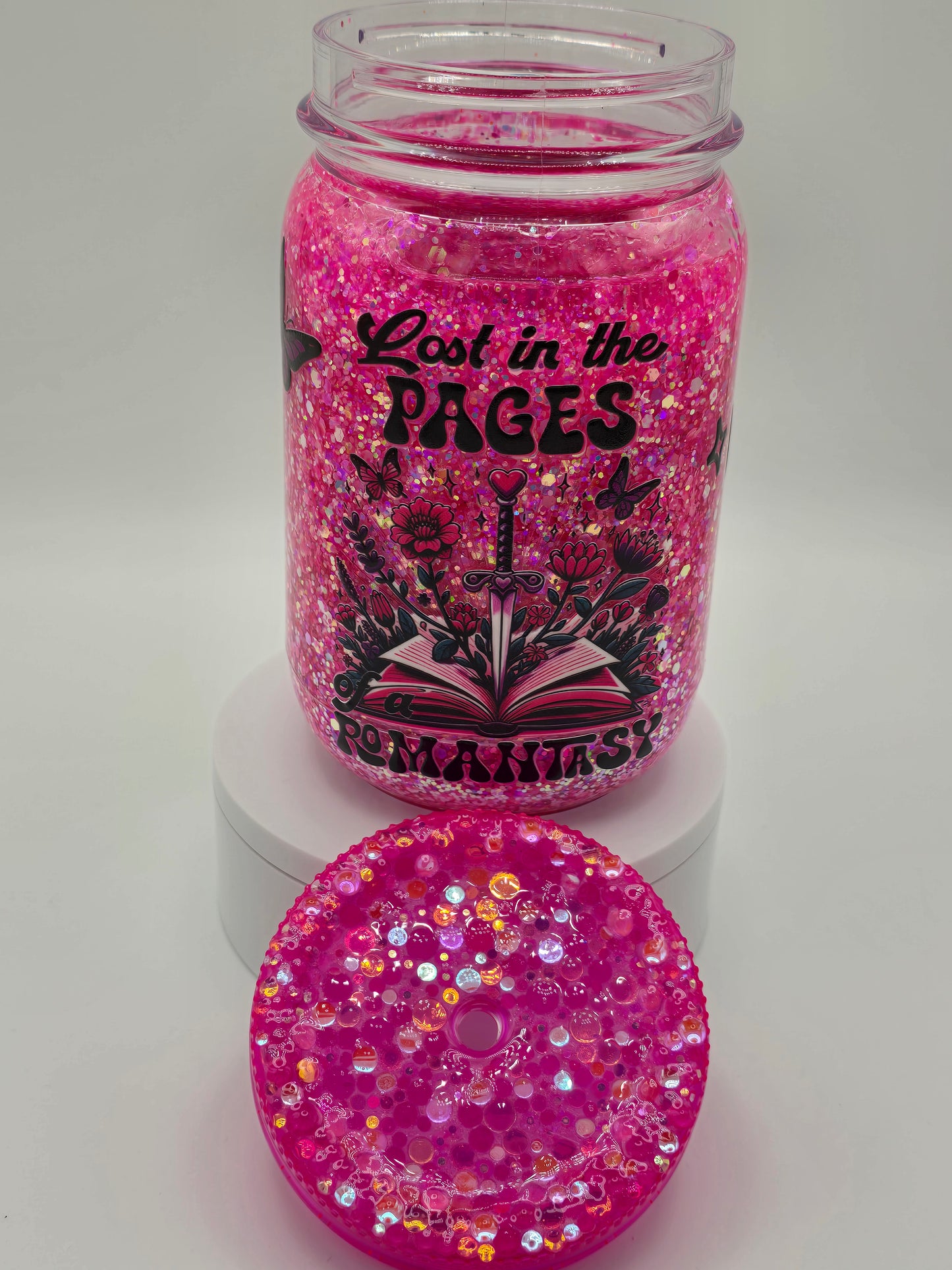 20oz Plastic Snow globe