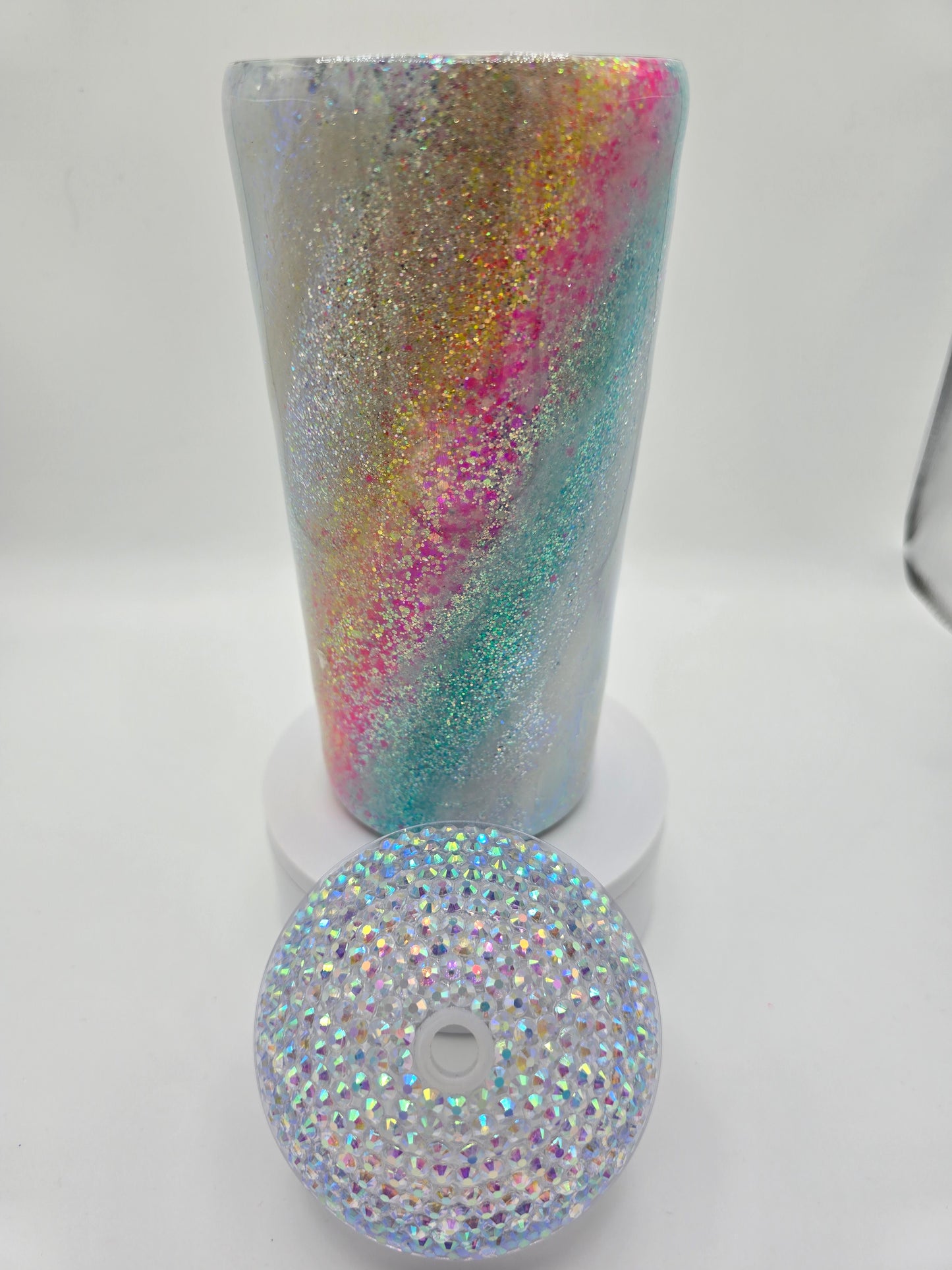24oz Cafe Tumbler with dome Lid