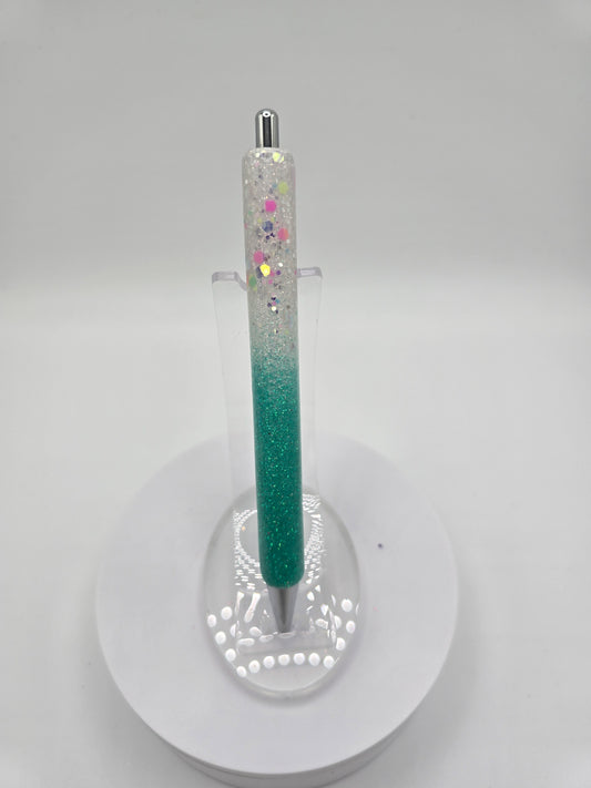 Teal with Sprinkles
